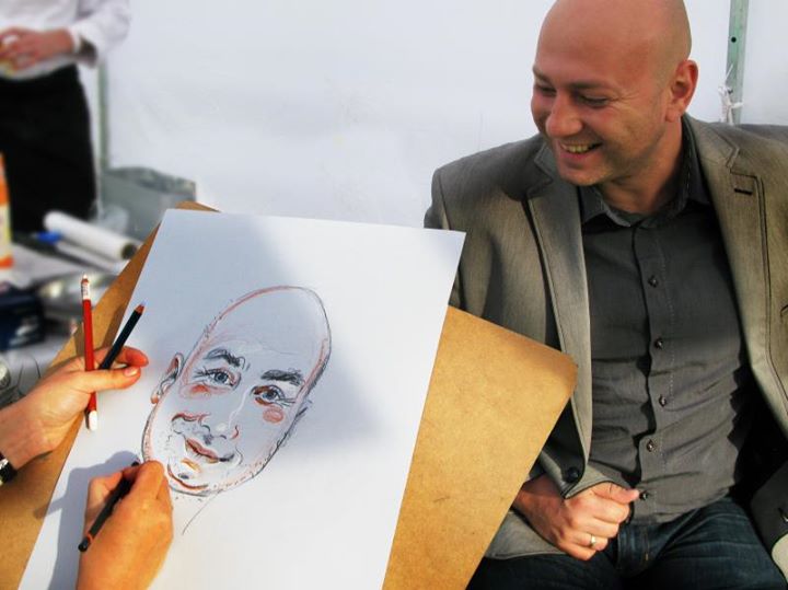 portretowanie, event, Gdańsk, pozowanie, drawing