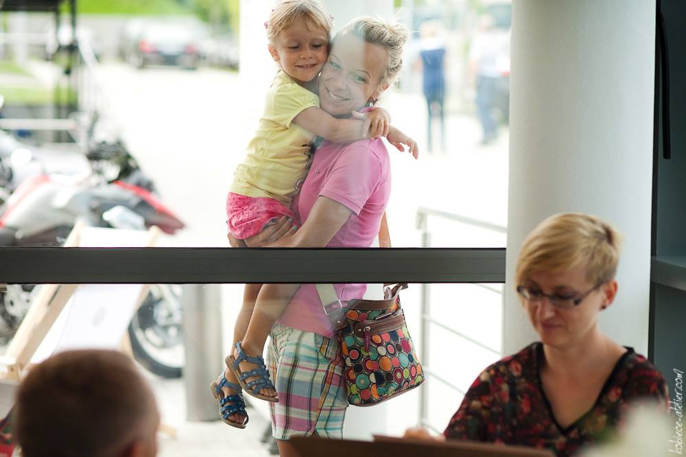 Malwina, BMW Zdunek, Druskiennicka, matka z dzieckiem